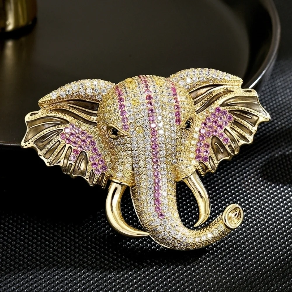 VQ Elephant Brooch